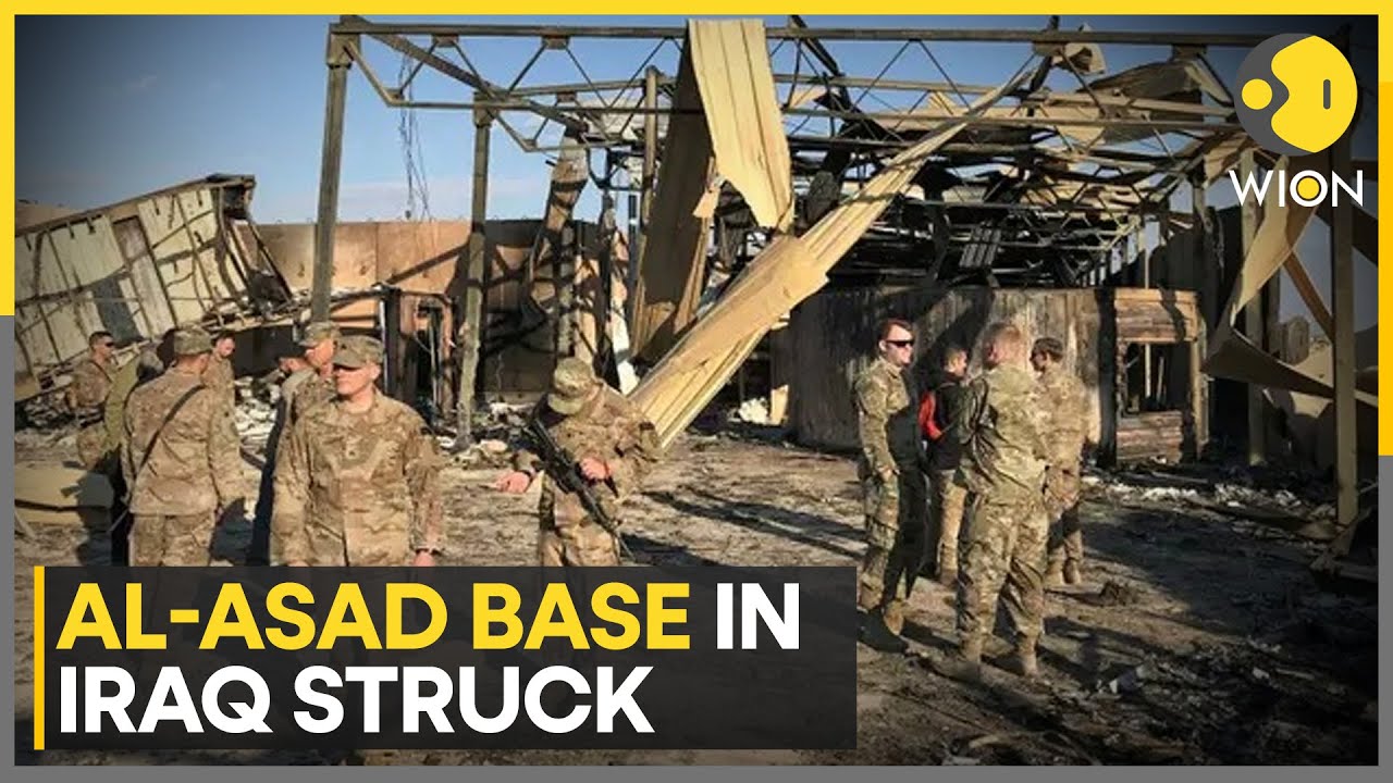 Missiles struck US controlled Al Asad base in Iraq | WION News