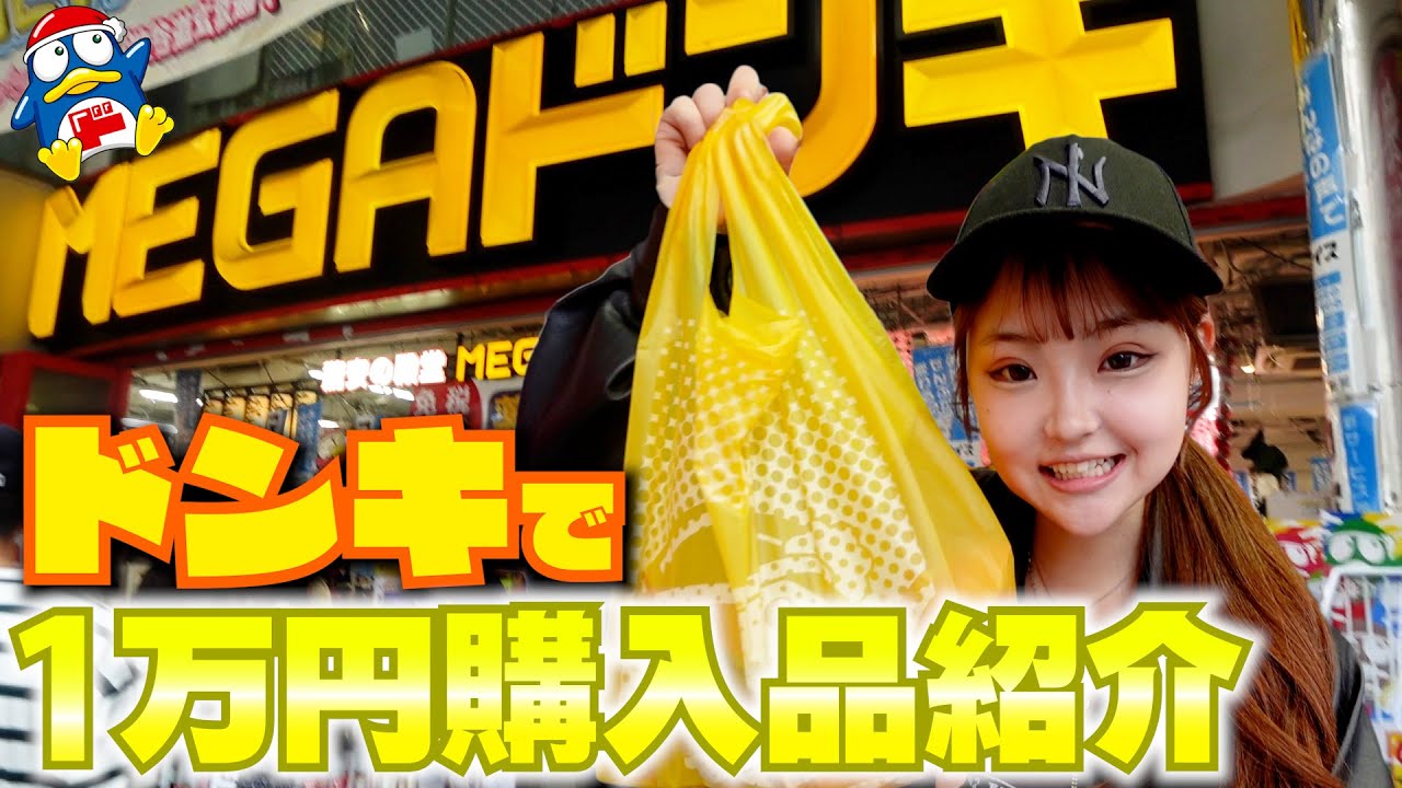 【購入品紹介】ドンキで気になる商品1万円分爆買いしたら楽し過ぎたw w