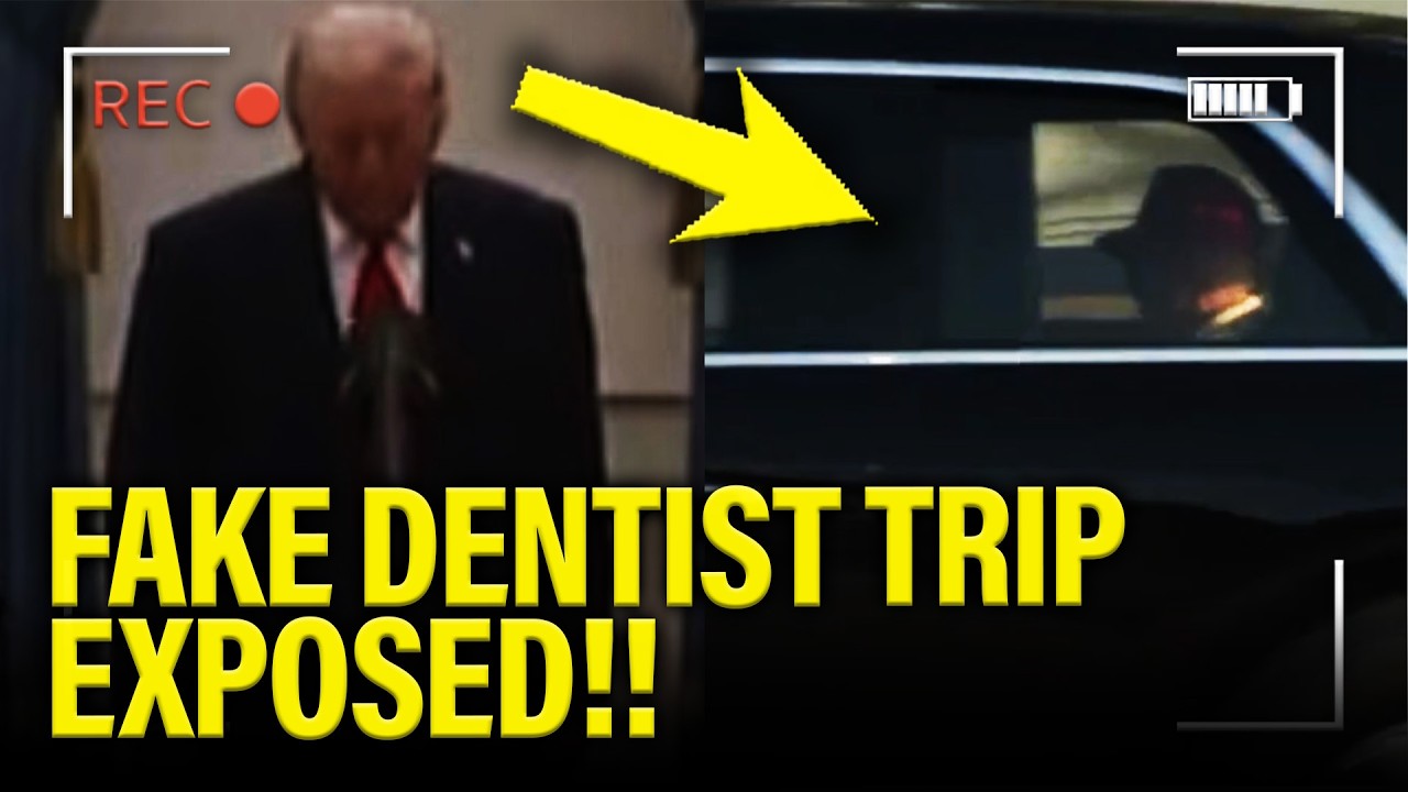 🚨RED FLAGS Surface over Trump HEALTH with FAKE DENTIST TRIP?!!