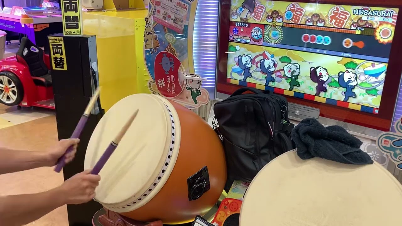 太鼓の達人 ニジイロver. 月影SASURAI(裏) アレンジ全良(HS1.3)