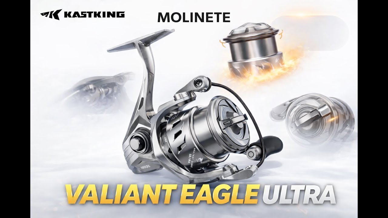 KastKing Valiant Eagle Ultra | Unboxing + Review Mecânico Completo #aliexpress