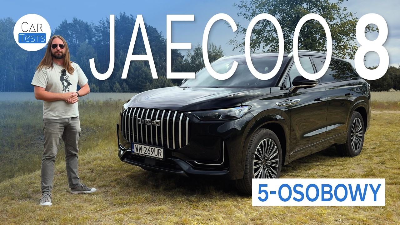 Jaecoo 8 w wersji 5-osobowej: Niczego więcej nie potrzebujesz