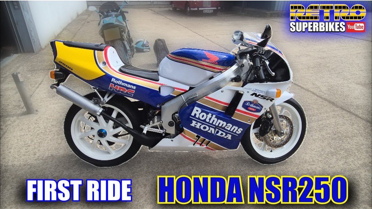 Pierwsza jazda dwusuwową HONDĄ NSR250 z 1994 r.