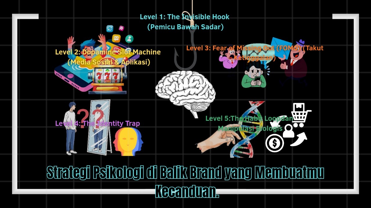 Psikologi di Balik Strategi Marketing: Mengapa Kita Kecanduan Belanja & Sosmed?... 