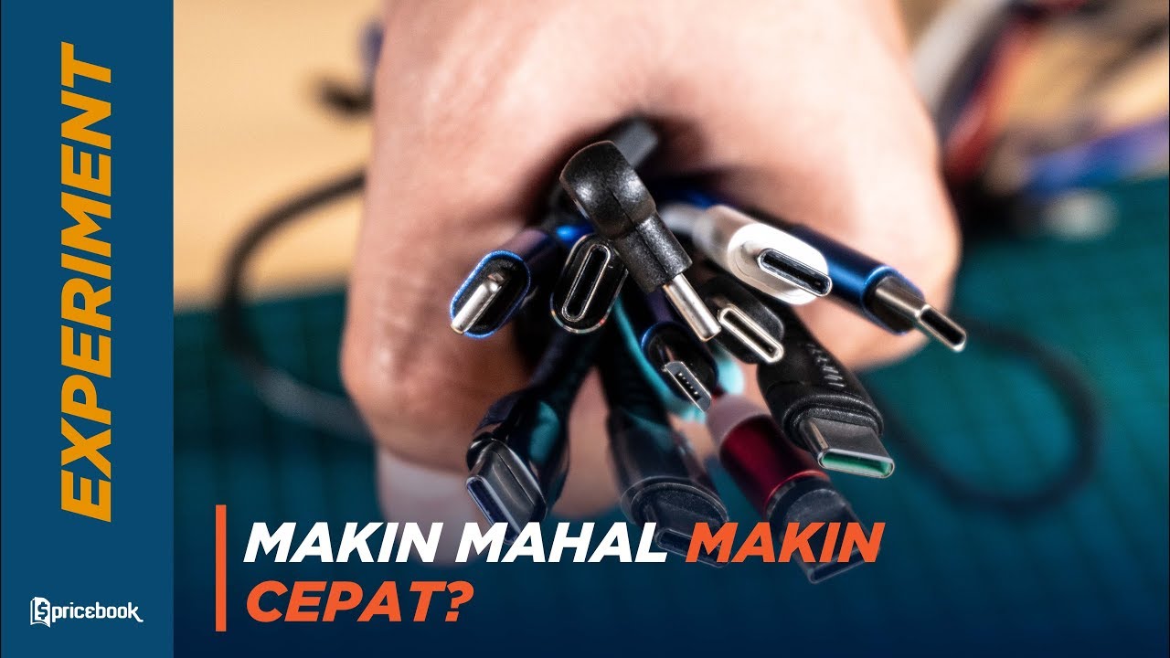 EXPERIMENT! Charging Test 10 Kabel Data Type C, Mana Yang Tercepat?