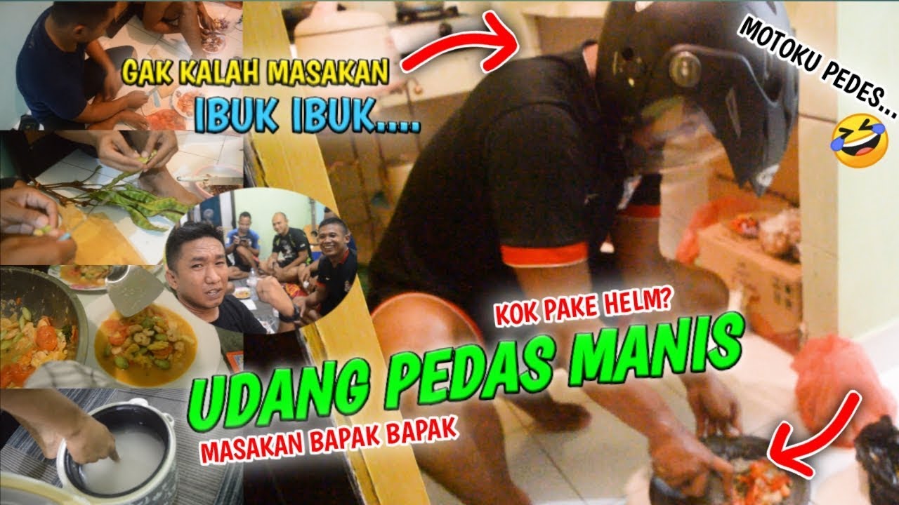 BEGINI KALAU YANG MASAK LAKI - LAKI SEMUA | TAPI ENAK JUGA MASAKANNYA