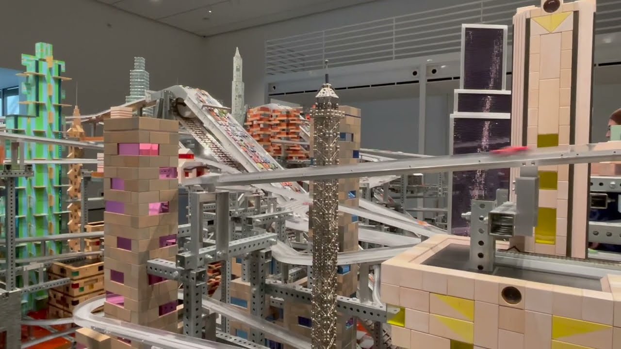 Chris Burden Metropolis II - Art Installation at LACMA