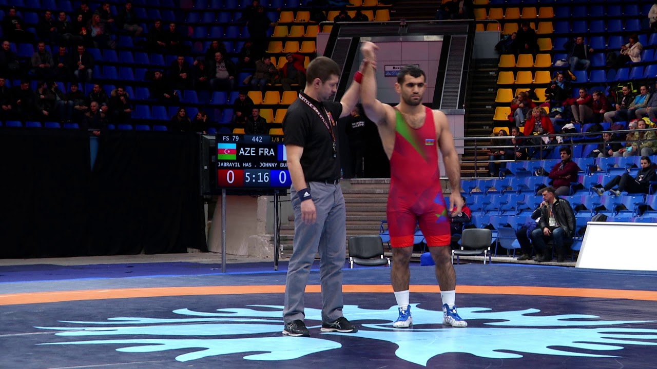 FS   79 kg   AZE JABRAYIL HASANOV 5 FRA JOHNNY BUR 6