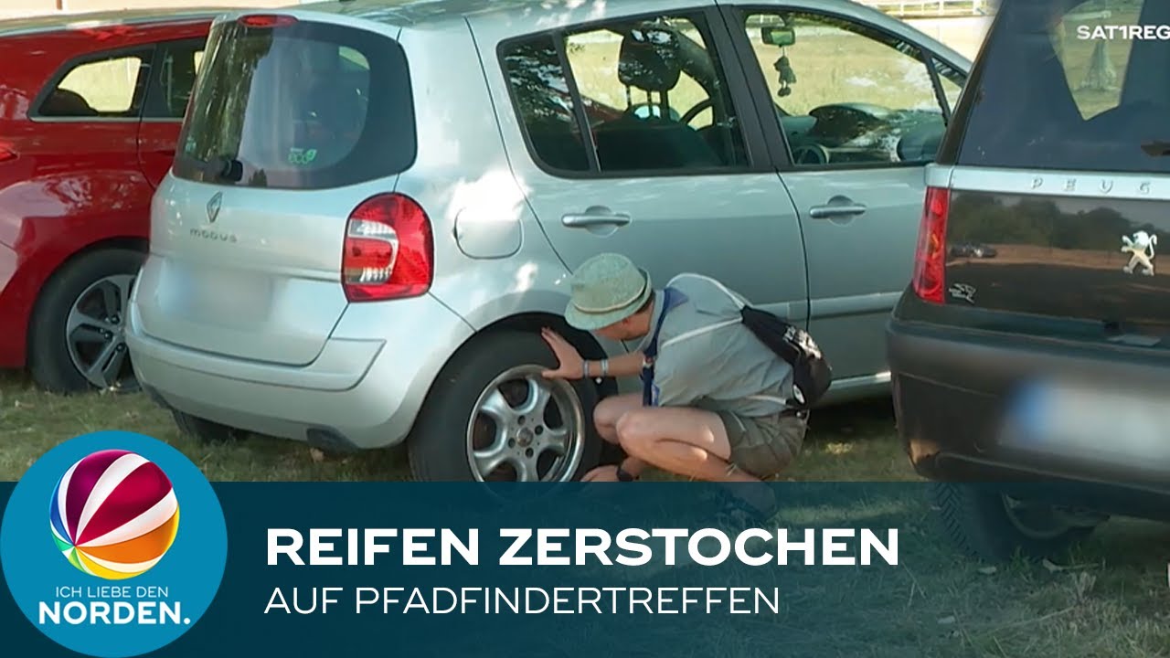 Knapp 300 Autoreifen bei Pfadfinderlager in Celle zerstochen