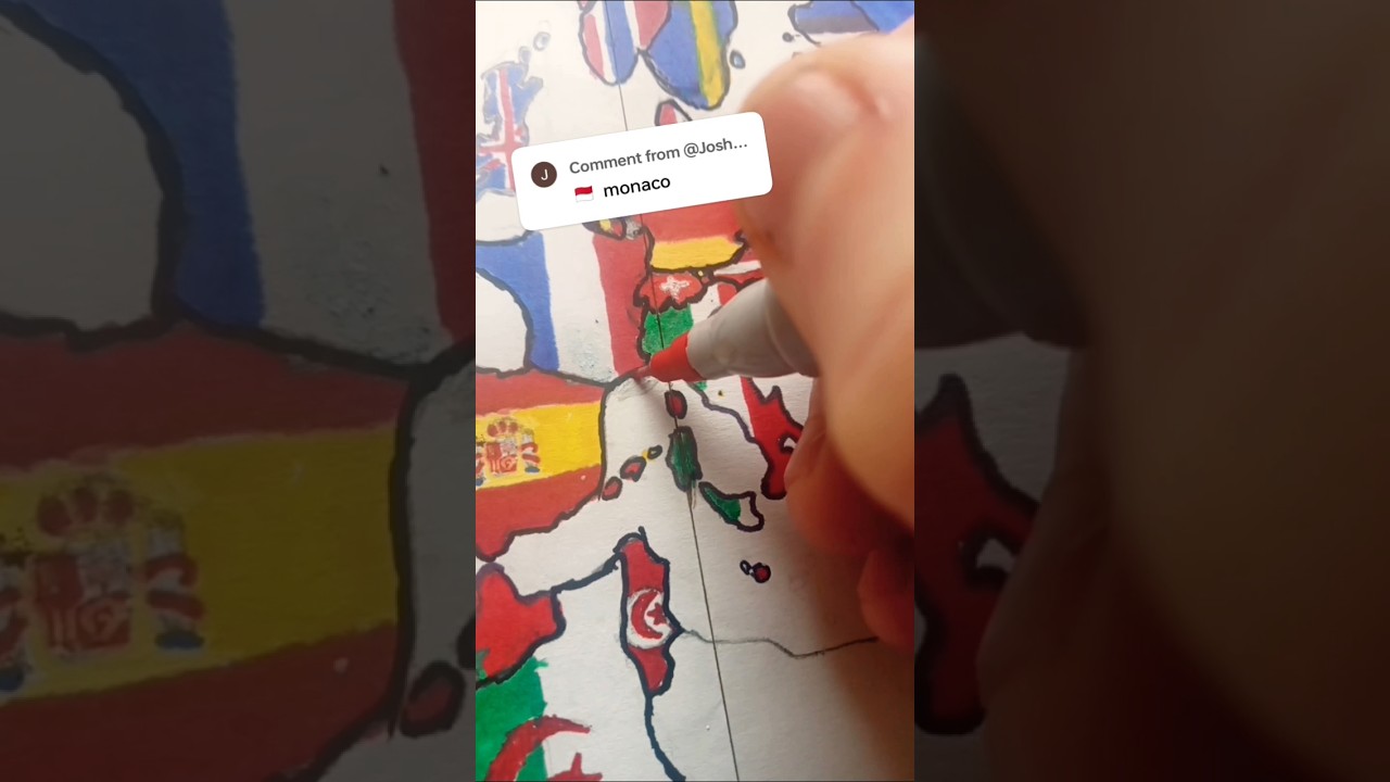 🇲🇨 Monaco 🇲🇨                                    #flag #geography #map #monaco