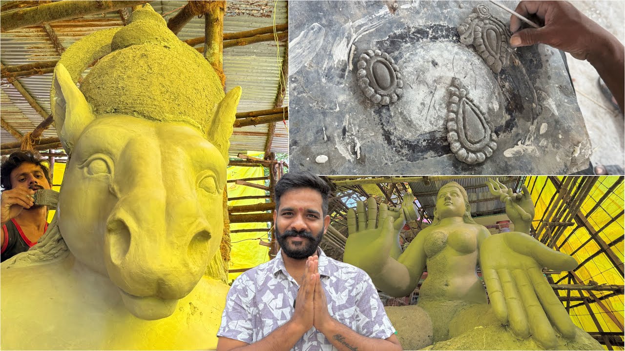Khairatabad Ganesh 2025 Haiyagreeva Swamy Matti Work Completed Jagannath Swamy Vasavi Matha Vigraham