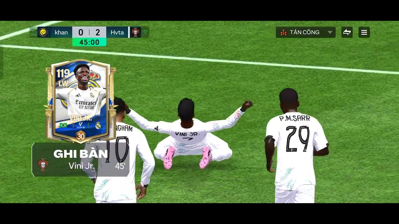 Tiếp tục chơi FC mobile VN 