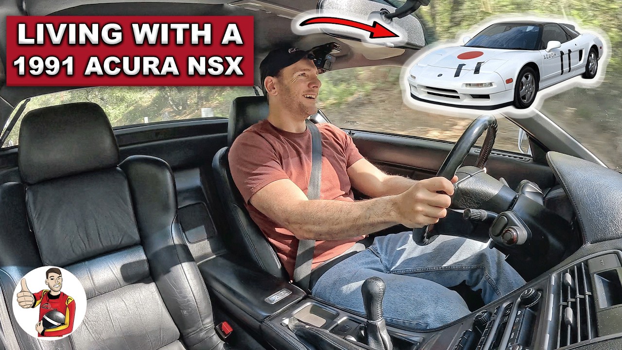 What It's Like to LIVE with a 1991 Acura NSX (POV)