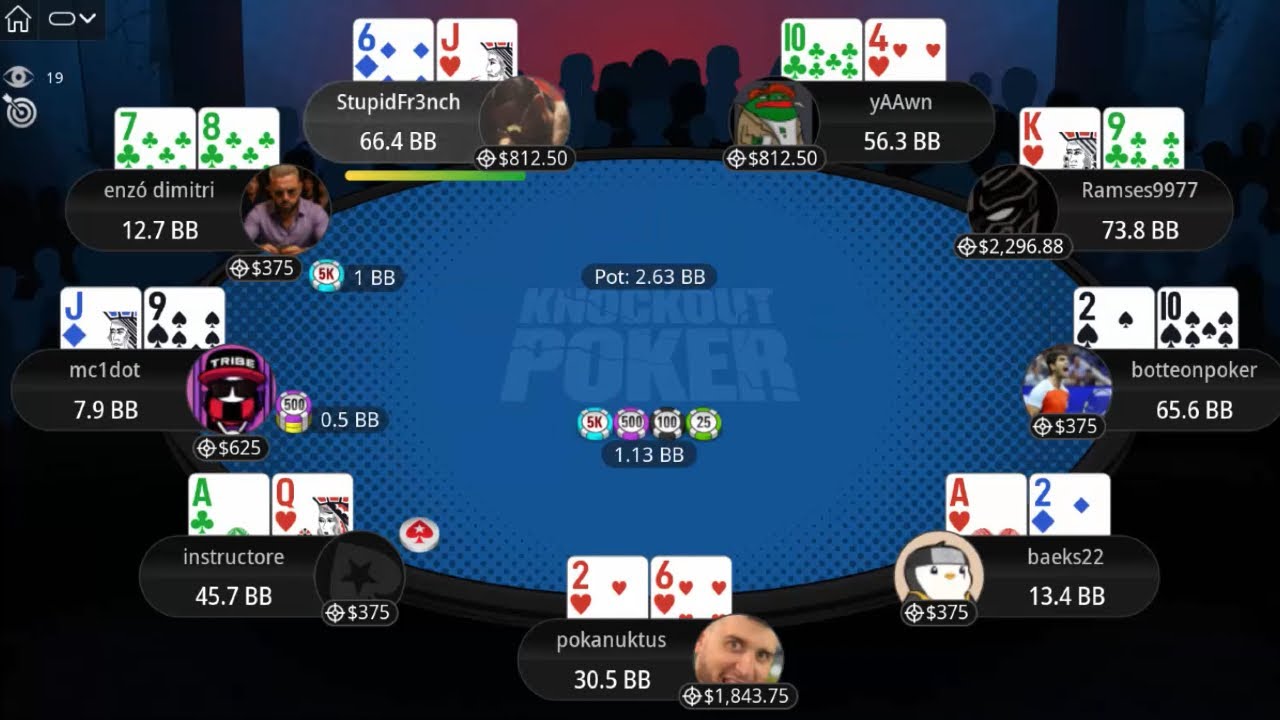 $1K Sunday HR botteonpoker | baeks22 | pokanuktus – Final Table Replay