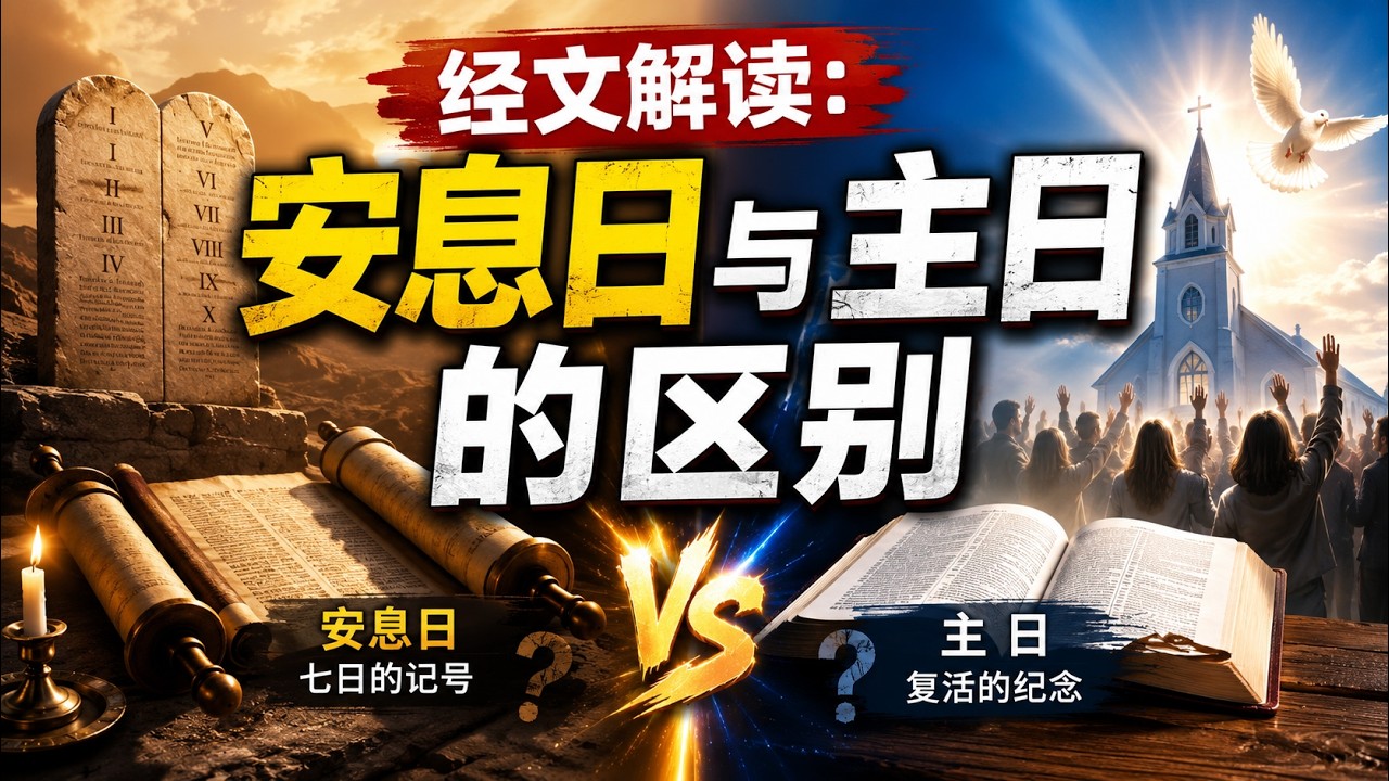 经文解读：安息日与主日的区别