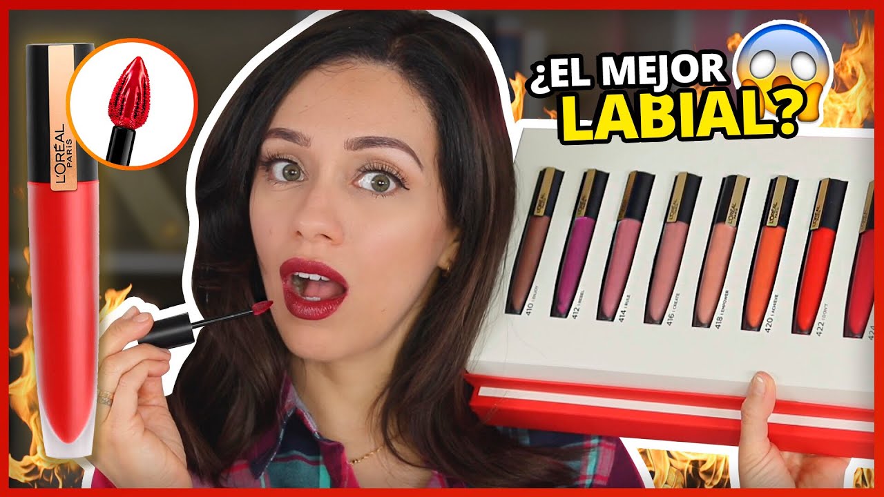 FINALMENTE UNA FORMULA DIFERENTE EN LABIALES! DE LO MEJOR QUE HE PROBADO! | LOREAL ROUGE SIGNATURE