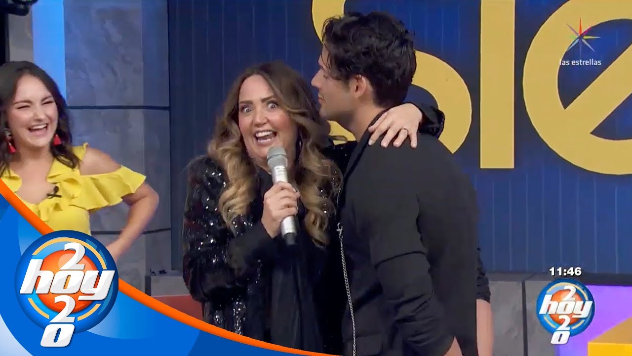 ¡Sube la temperatura entre Andrea Legarreta y Emmanuel Palomares! | Canta la palabra | Hoy