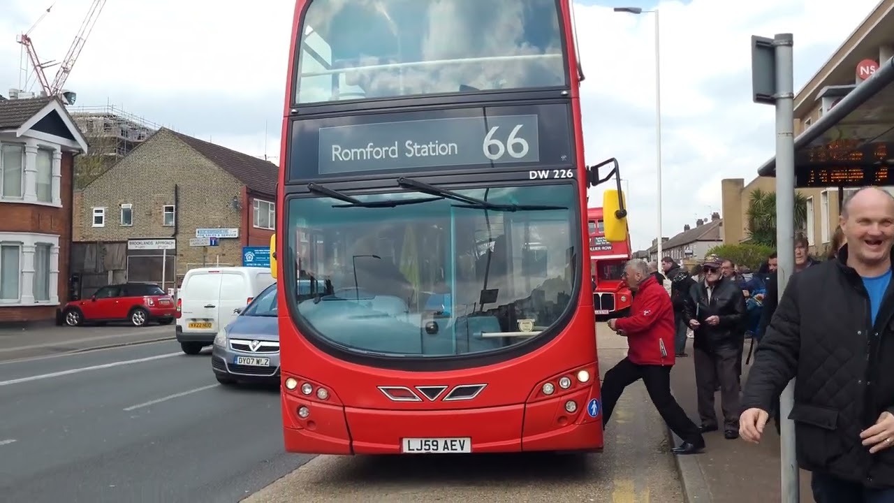 Buses at Romford Bus Garage