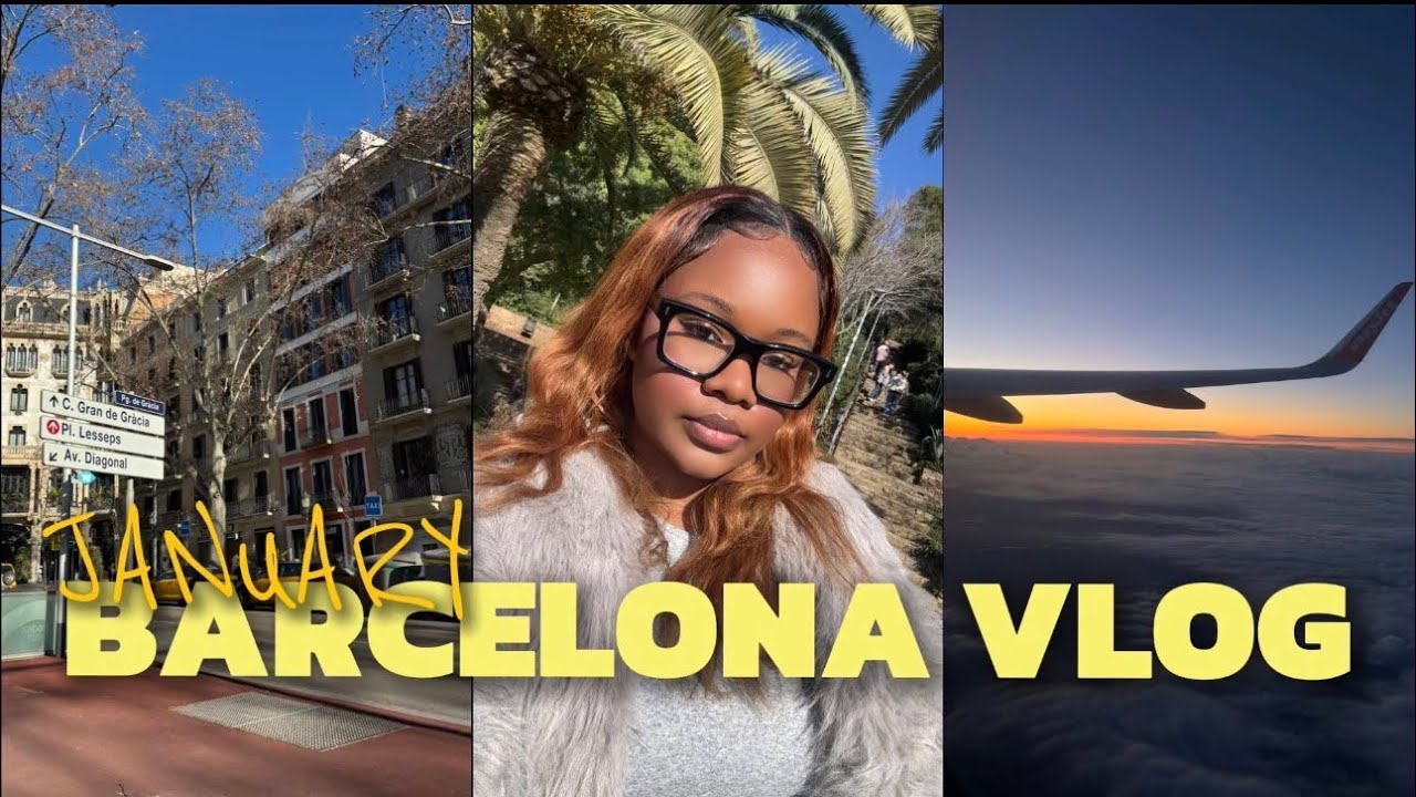 TRAVEL VLOG | My FIRST Time in Barcelona Spain 🇪🇸 | La Sagrada, Exploring & More