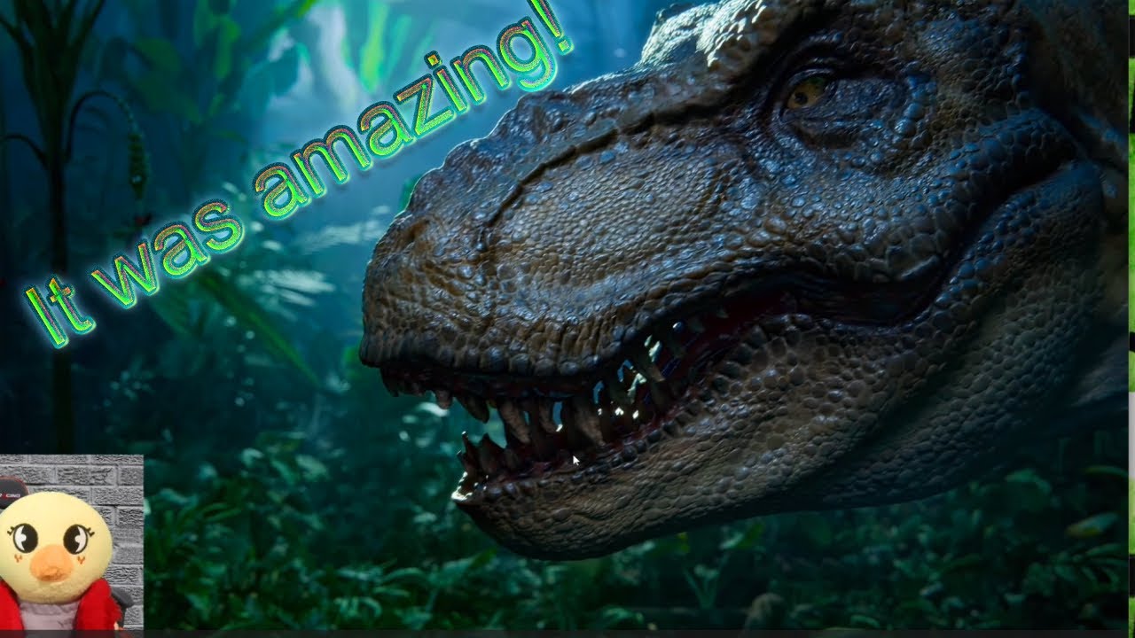 Playing Jurassic World Evolution 3!