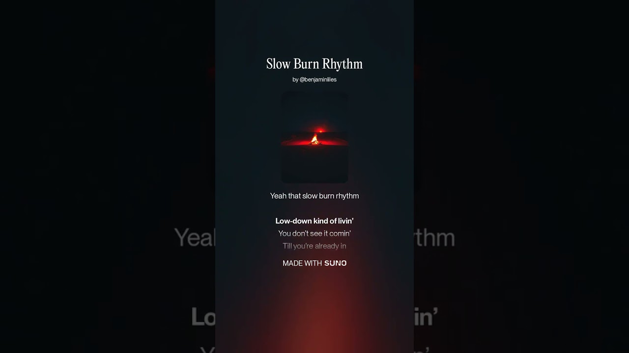 Slow Burn Rhythm – Benjamin Liles (Official Audio)