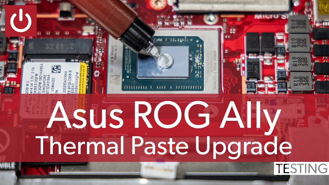 Does The ROG Ally Benefit From A Thermal Paste Upgrade?