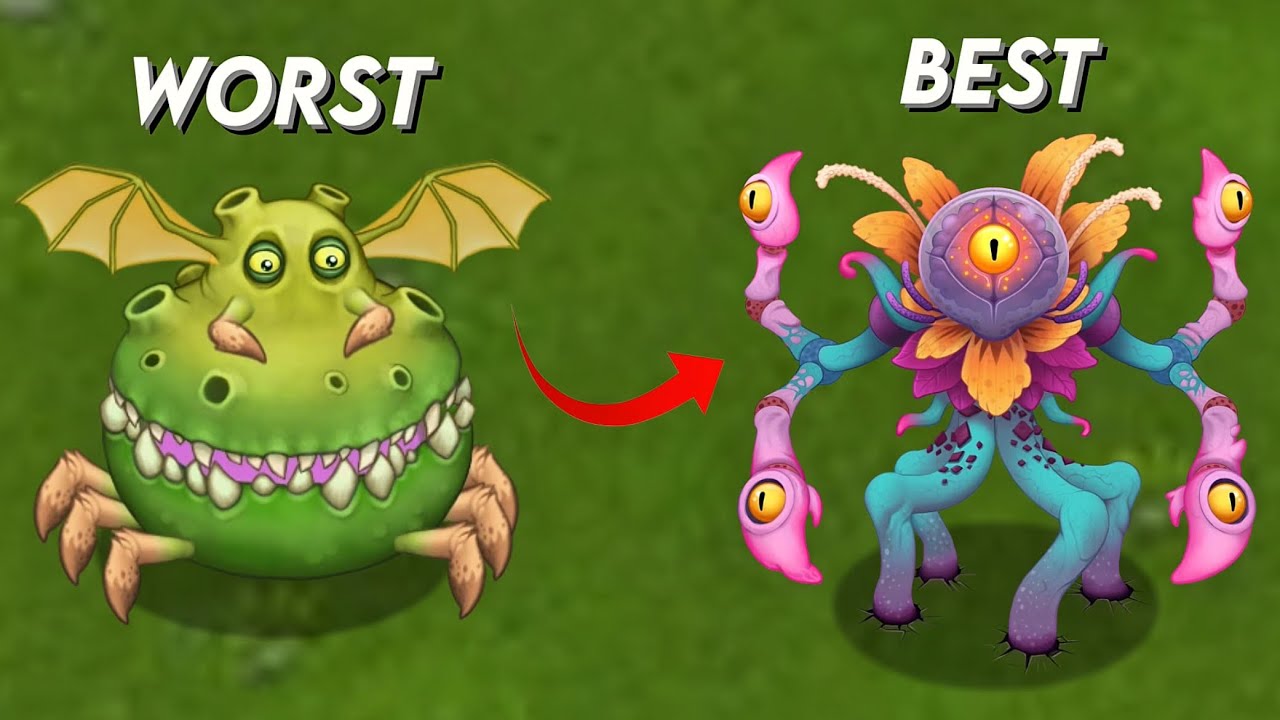 Ranking EVERY SINGLE Monster in My Singing Monsters