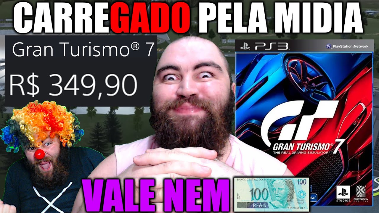 GRAN TURISMO 7 FOI CARREGADO PELA MIDIA! JOGO DE CELULAR