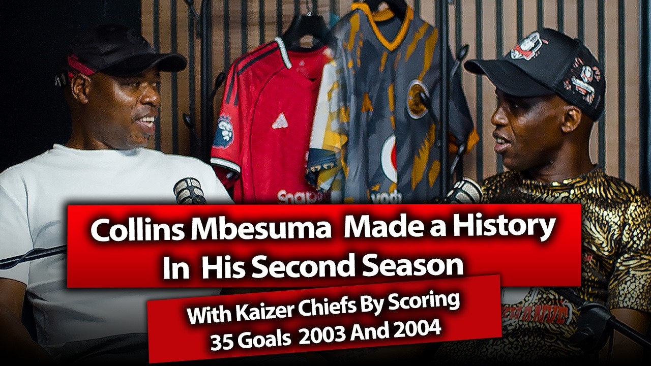 Collins Mbesuma Made a History In His Second Season With Kaizer Chiefs By Scoring 35 Goals 2003