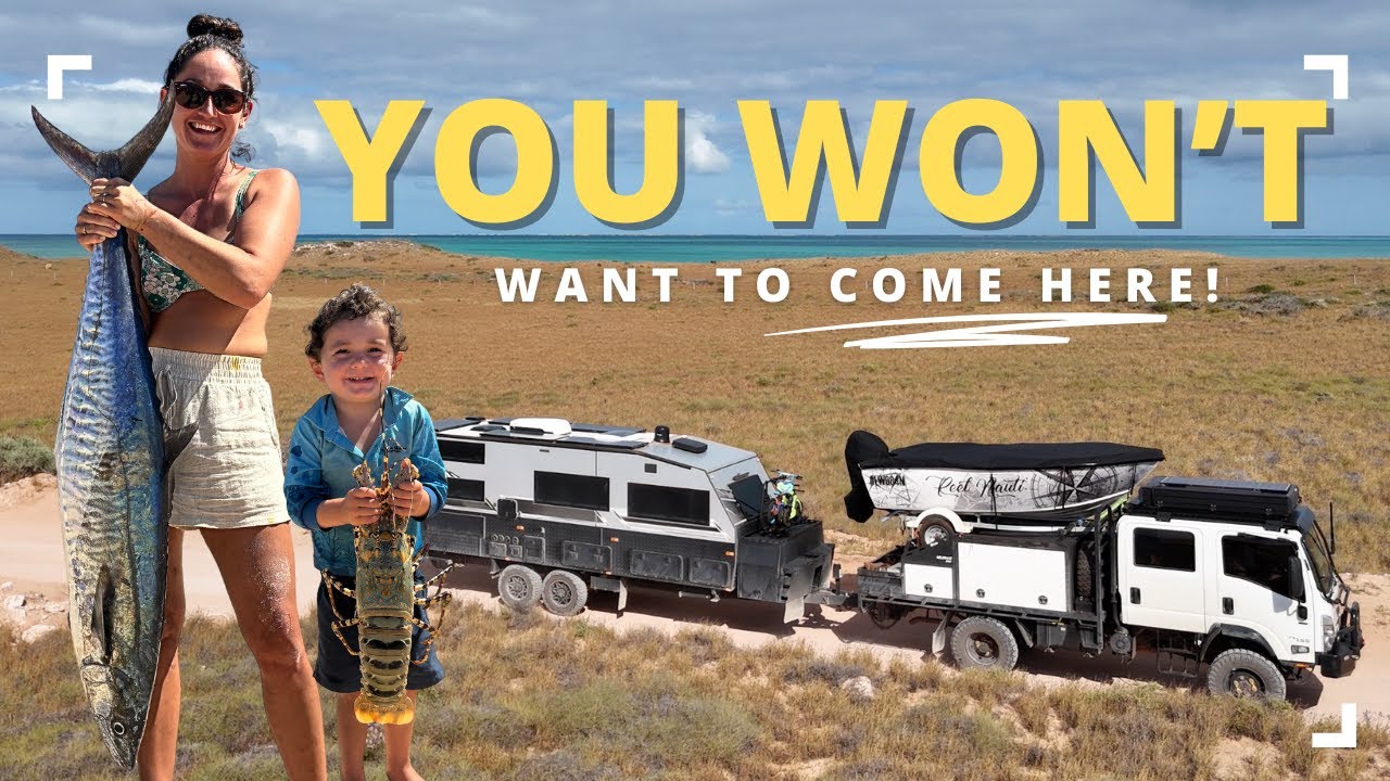 FISHING JACKPOT - Travelling Australia LIFESTYLE EP Western AUSTRALIAN COASTAL CAMPING 4X4 TRUCK