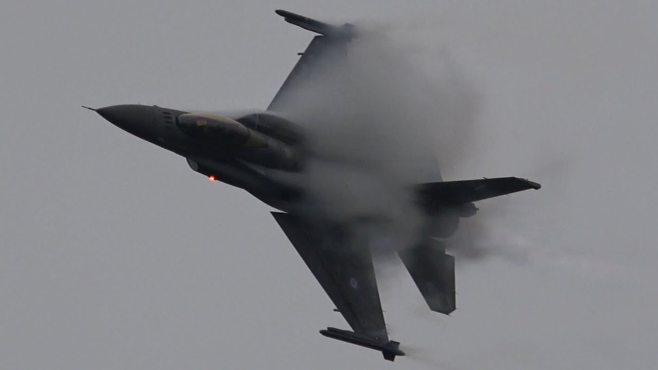 4Kᵁᴴᴰ HAF F-16 Demo Team 