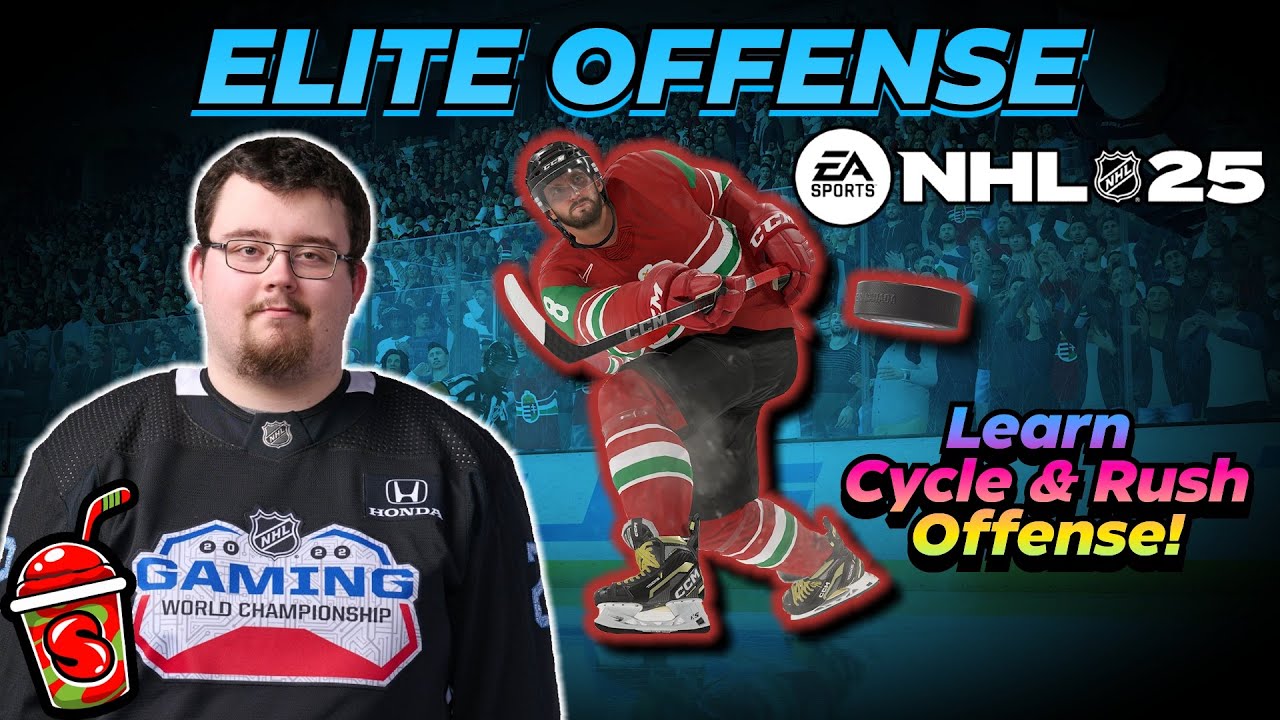 HOW TO SCORE AND PLAY ELITE OFFENSE IN NHL 25