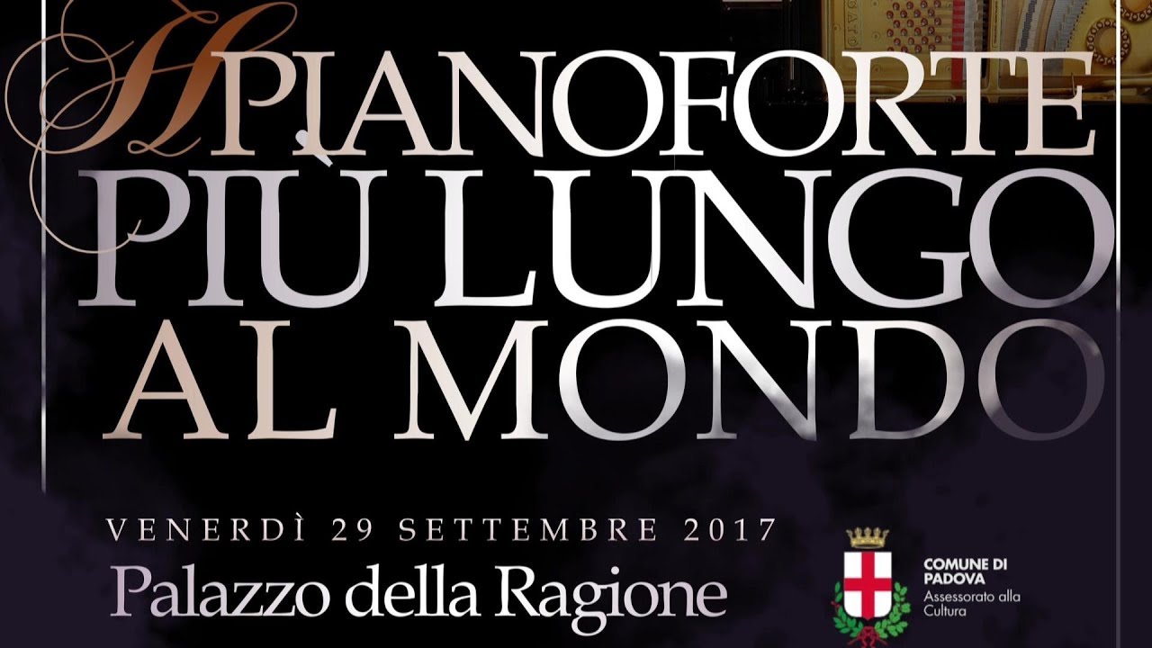 Luigi Borgato presenta: il pianoforte più lungo al mondo BORGATO GRAND PRIX 333