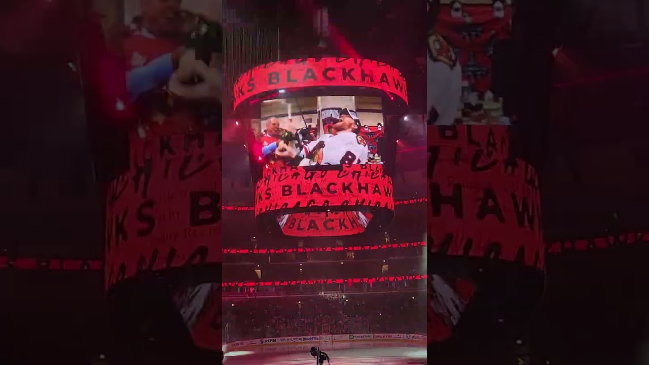 2024-2025 Chicago Blackhawks Take The Ice Video & Player Introductions