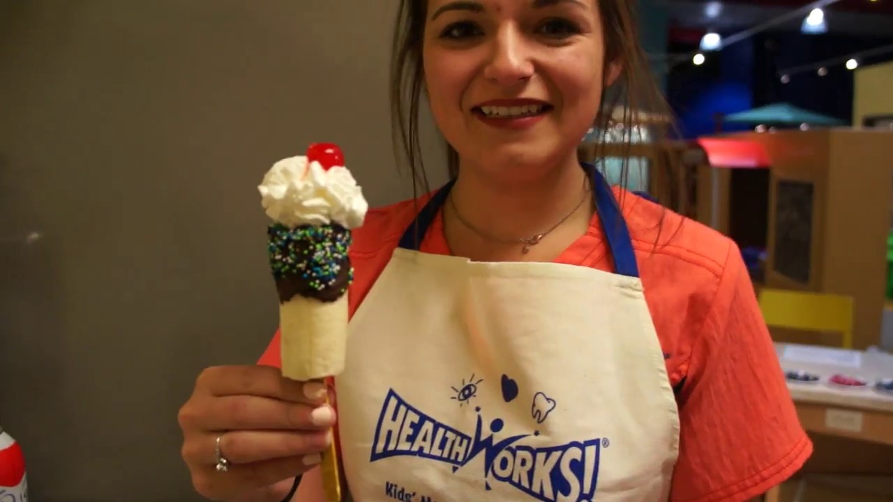 HealthWorks Kid's Museum - Episode 4 - Banana Split Recipe