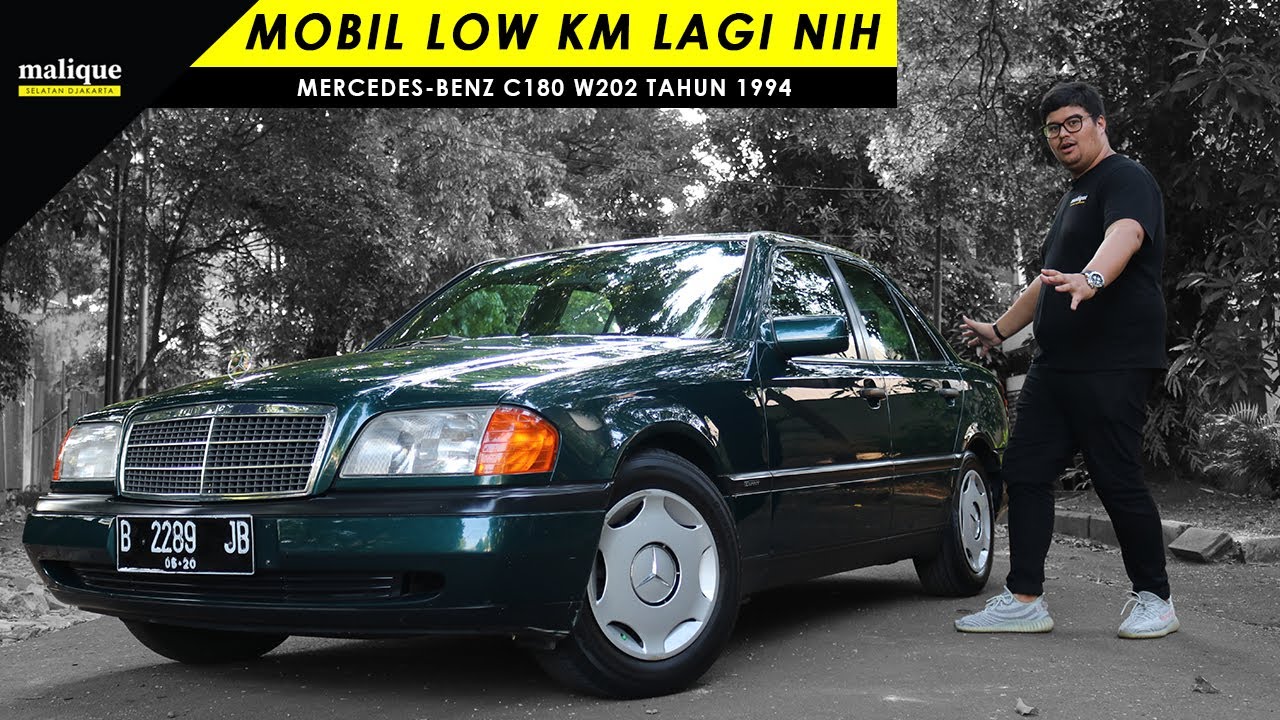 MERCEDES-BENZ C180 W202 TAHUN 1994 | REVIEW INDONESIA | MALIQUE SELATAN DJAKARTA