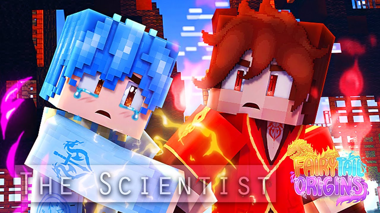 COLDPLAY - THE SCIENTIST | Minecraft Music Video [Fairy Tail Origins]