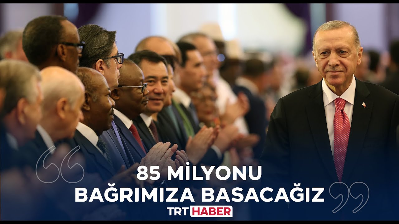 Cumhurbaşkanı Erdoğan: 85 milyonu bağrımıza basacağız