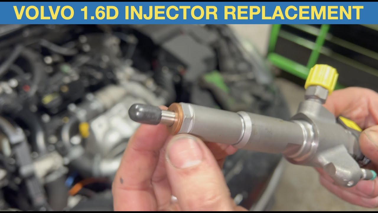 2015 Volvo V40 1.6D Injector replacement
