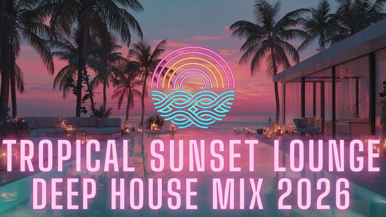 Beach Lounge Deep House Mix 2026 | Tropical Sunset Vibes with Smooth Grooves for Relaxation & Chill