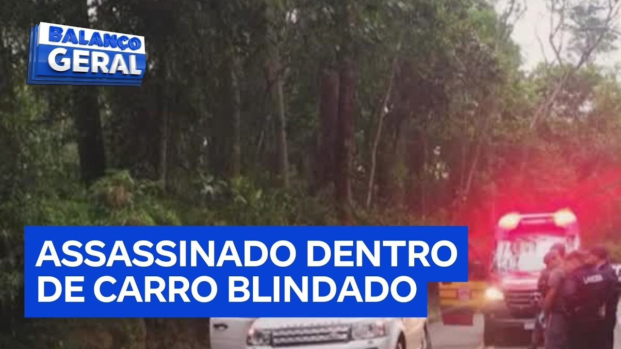 Empresário é morto a tiros dentro de carro blindado na zona sul de São Paulo