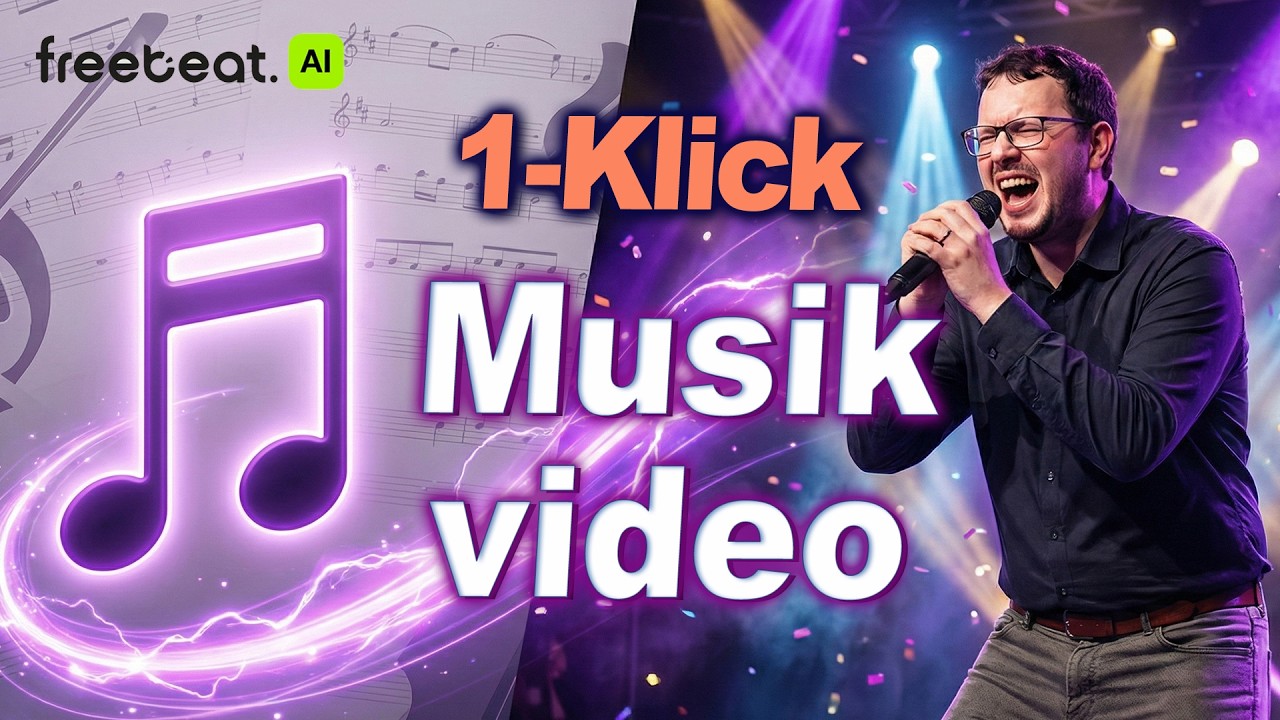 Musikvideo auf Knopfdruck? 🔘 Der neue Freebeat KI-Agent im Test