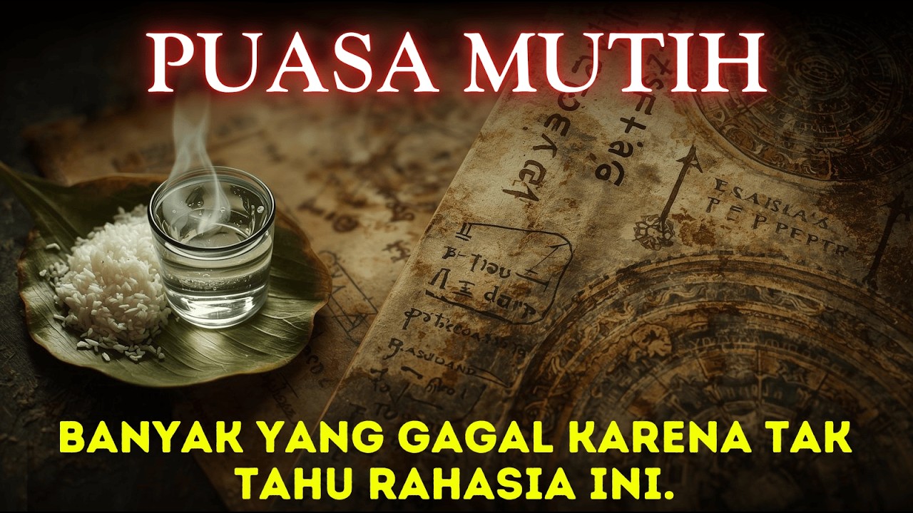 Sisi Rahasia Tirakat PUASA MUTIH yang Tidak Semua Orang Tahu