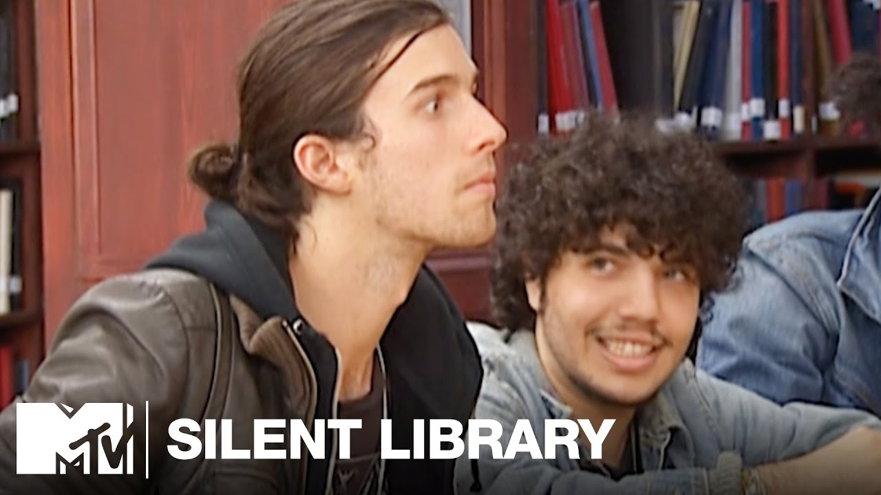 3OH!3 Take on the Silent Library | MTV Vault