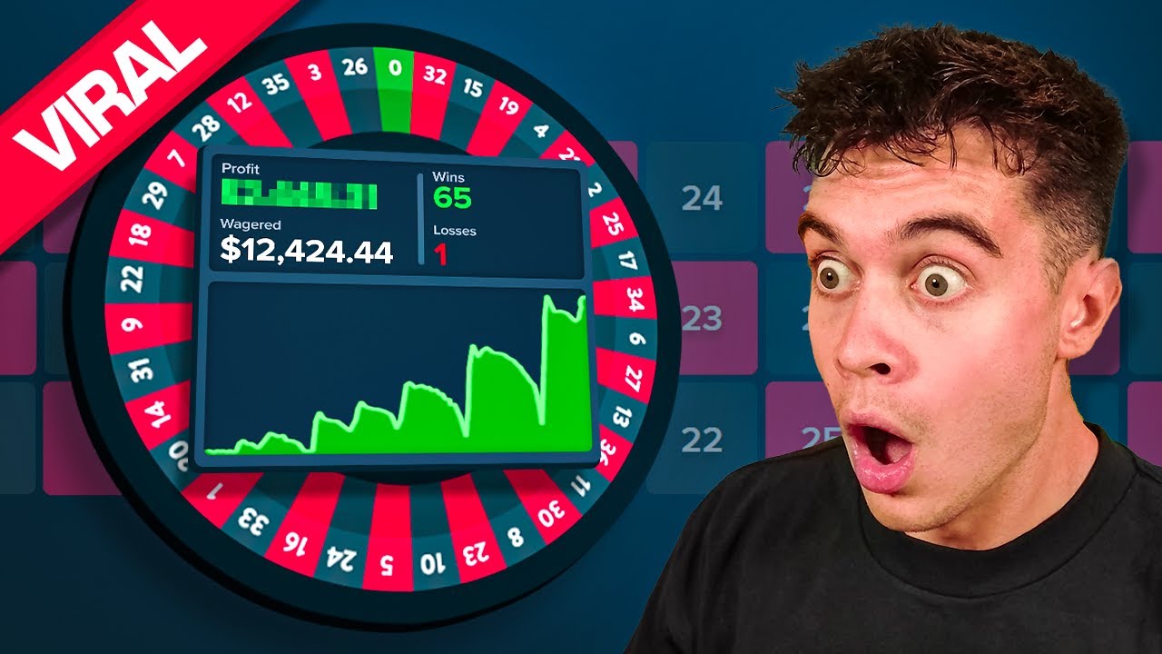 I TESTED A VIRAL ROULETTE STRATEGY! (40M+ VIEWS)
