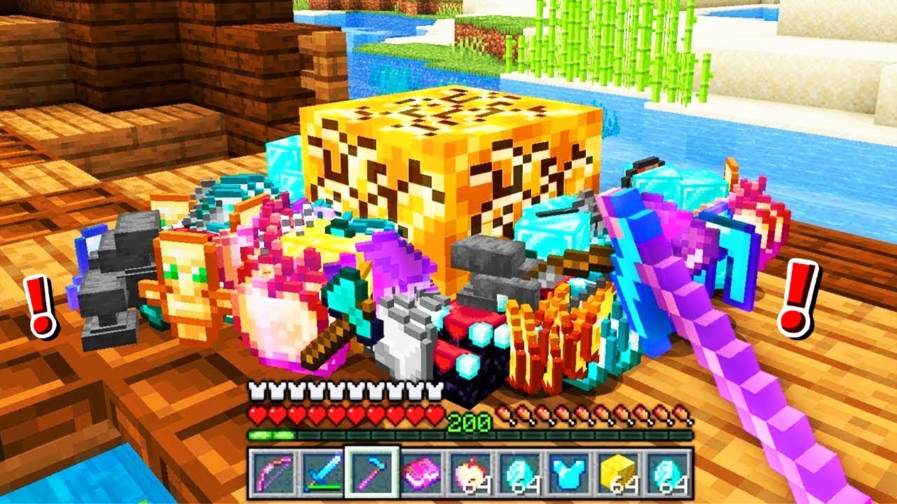 MINECRAFT MA TUTTI I DROP RANDOM DANNO DIAMANTE!!