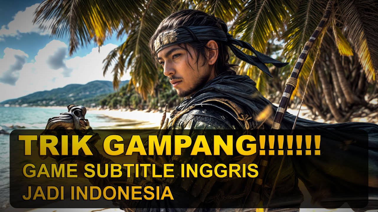 🔥  TIPS GAMPANG !!!! BIKIN GAME JADI SUBTITLE INDONESIA