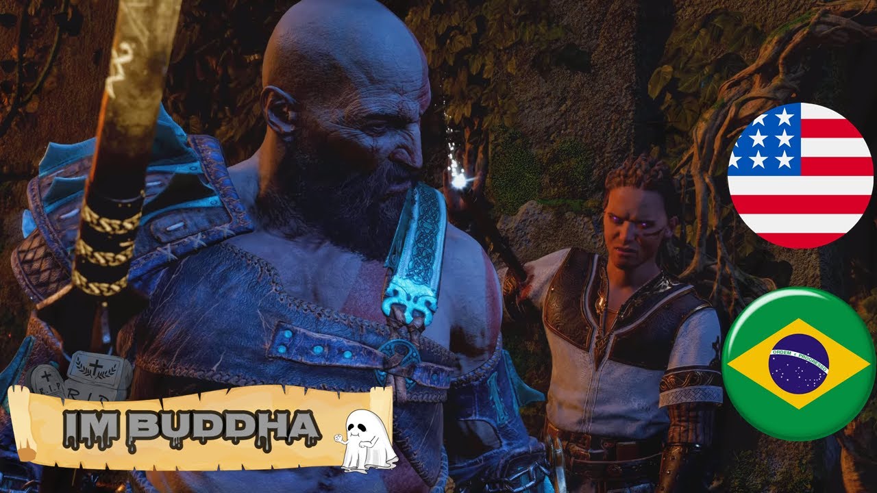 [GC] Gods react to Kratos vs Heimdall || God of War Ragnarok - (🇧🇷_🇺🇸)