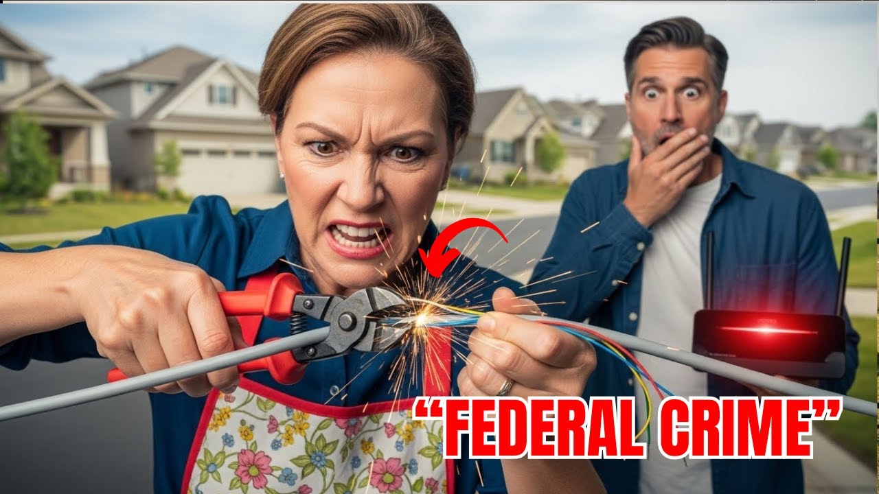HOA President Cut My Internet Cable… She Didn’t Know It Was a FEDERAL Crime!