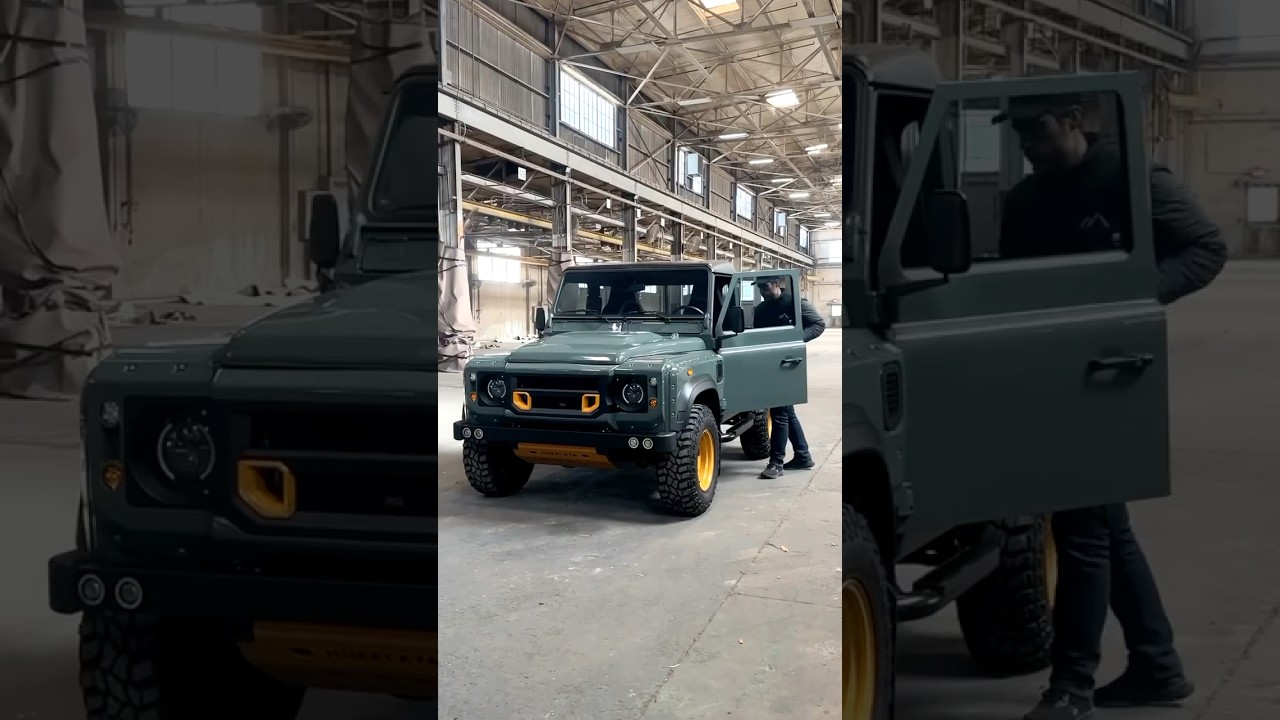 Meet the HIMALAYA 90 &lsquo;Tonka&rsquo; - Custom Classic Land Rover Defender 90 #landrover #defender